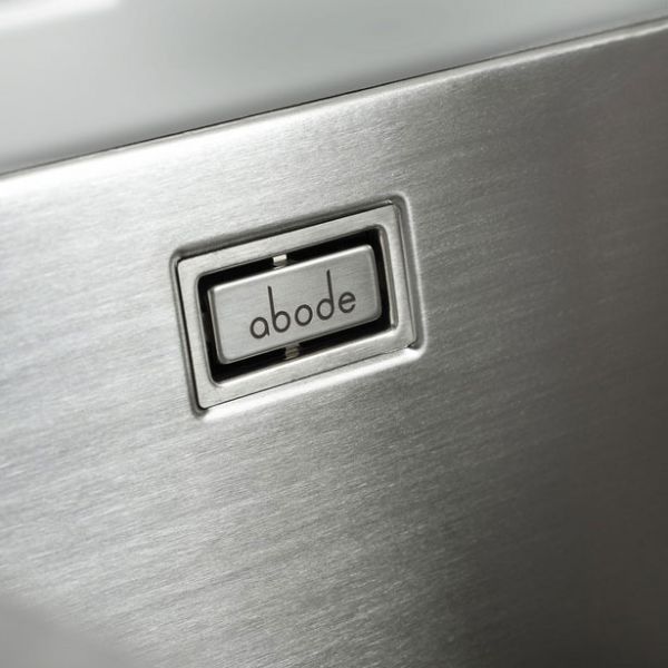 Abode Matrix R15 Undermount or Inset 1.5 Bowl Right Hand Stainless Steel Kitchen Sink #5