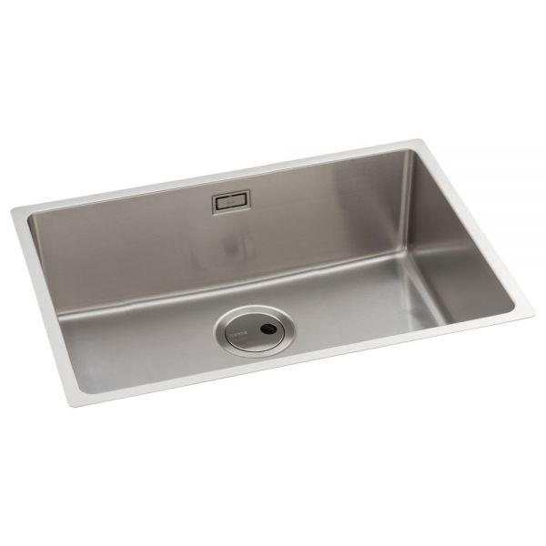 Abode Matrix R15 Undermount or Inset Extra Large Single Bowl Stainless Steel Kitchen Sink #2