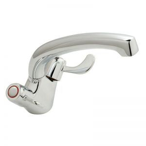 Vado Axces Astra Chrome Mono Kitchen Mixer Tap with CD Valve and Lever Handles