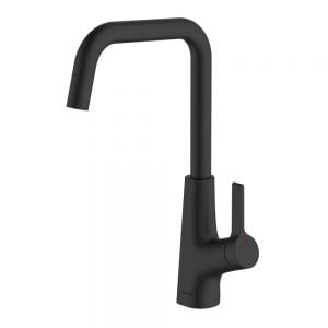 Clearwater Azia Matt Black Sensor Monobloc Kitchen Sink Mixer Tap