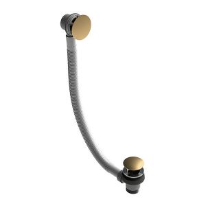 Abacus Brushed Brass Click Clack Bath Waste