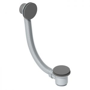 Abacus Anthracite Click Clack Bath Waste