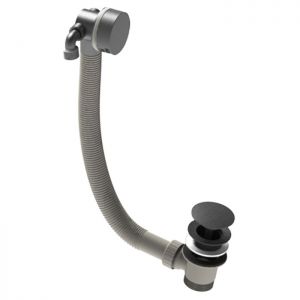 Abacus Anthracite Click Clack Bath Overflow Filler and Waste