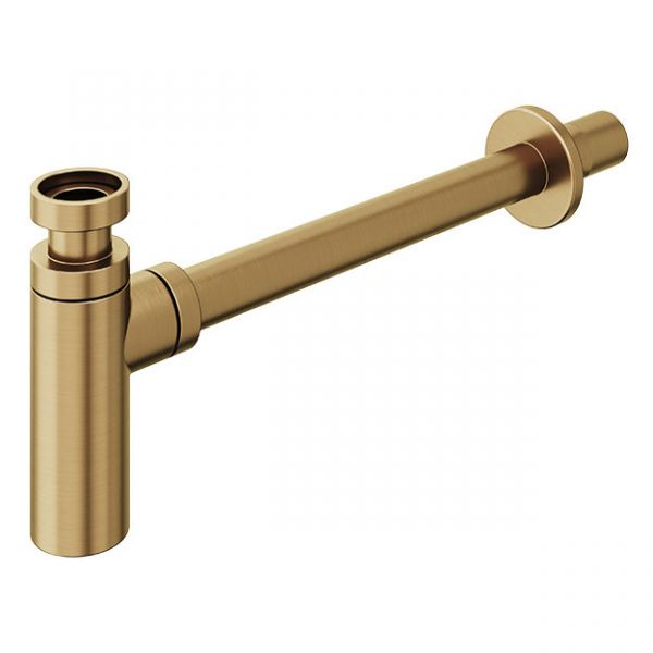 Abacus Brushed Brass Bottle Trap