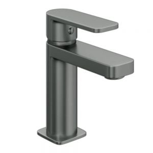 Abacus Edge Anthracite Mono Basin Mixer Tap