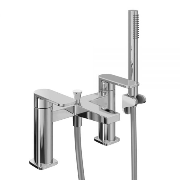 Abacus Edge Chrome Bath Shower Mixer Tap