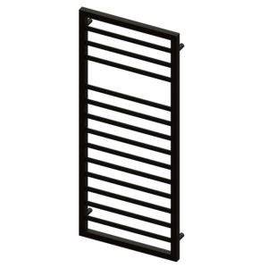 Abacus Metro Black Towel Rail 1193 x 500mm