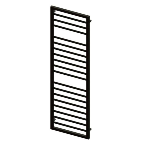 Abacus Metro Black Towel Rail 1655 x 500mm