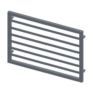 Abacus Metro Anthracite Towel Rail 578 x 800mm