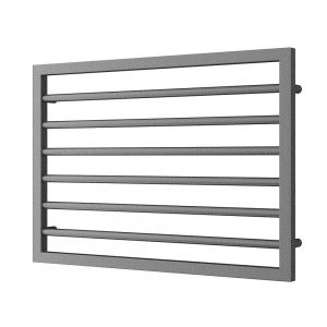 Abacus Metro Textured Grey Towel Rail 578 x 800mm