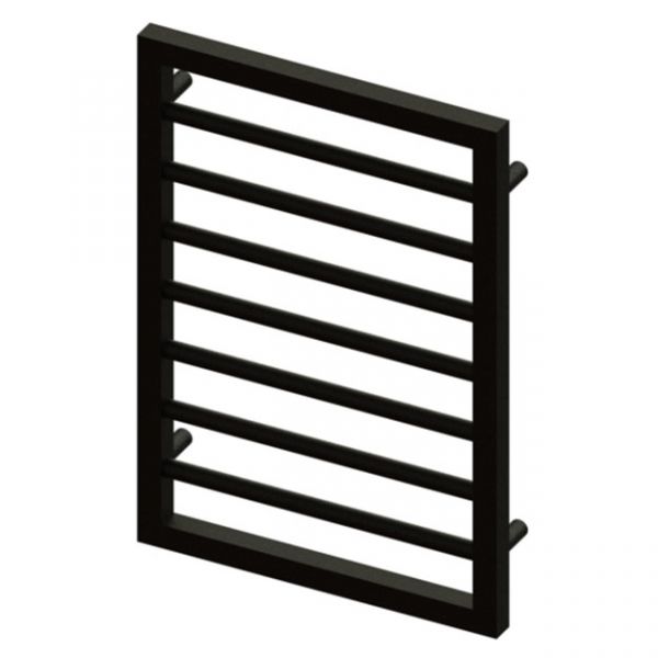 Abacus Metro Black Towel Rail 655 x 450mm