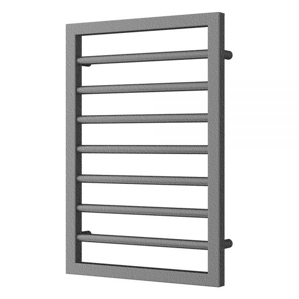 Abacus Metro Textured Grey Towel Rail 655 x 450mm