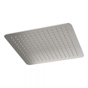 Abacus Chrome 300mm Square Ceiling Mounted Shower Head