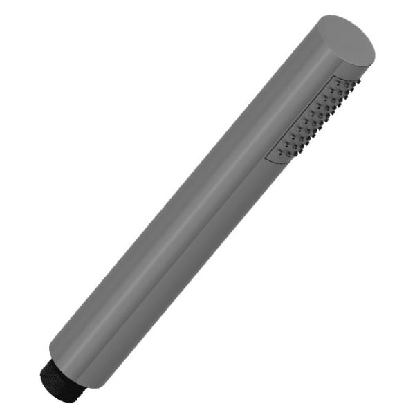Abacus Anthracite Round Microphone Shower Handset