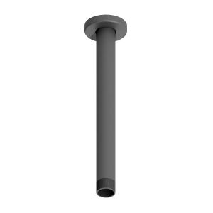 Abacus Anthracite 250mm Round Ceiling Mounted Shower Arm