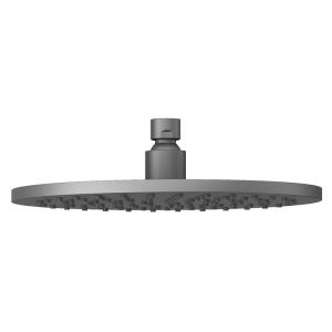 Abacus Anthracite 250mm Round Shower Head