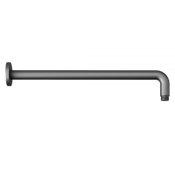 Abacus Anthracite 370mm Round Wall Mounted Shower Arm