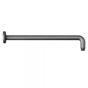 Abacus Anthracite 370mm Round Wall Mounted Shower Arm