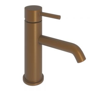 Abacus Iso Brushed Bronze Mono Basin Mixer Tap