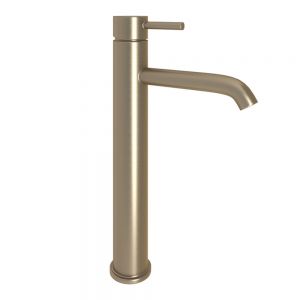 Abacus Iso Brushed Nickel Tall Basin Mixer Tap