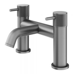 Abacus Iso Pro Anthracite Bath Filler Tap