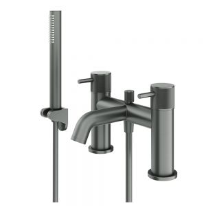 Abacus Iso Pro Anthracite Bath Shower Mixer Tap