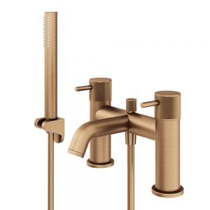 Abacus Iso Pro Brushed Bronze Bath Shower Mixer Tap