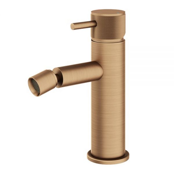 Abacus Iso Pro Brushed Bronze Mono Bidet Mixer Tap