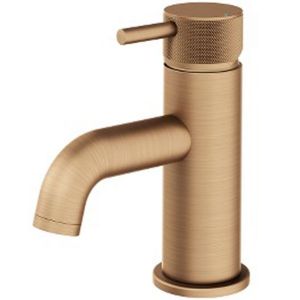 Abacus Iso Pro Brushed Bronze Mini Basin Mixer Tap