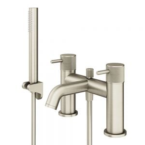 Abacus Iso Pro Brushed Nickel Bath Shower Mixer Tap