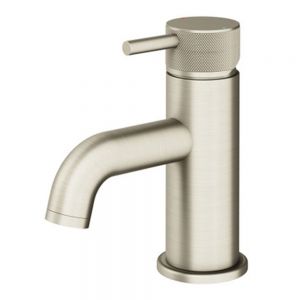 Abacus Iso Pro Brushed Nickel Mini Basin Mixer Tap