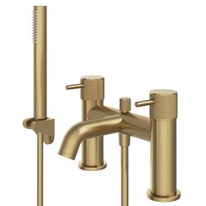 Abacus Iso Pro Brushed Brass Bath Shower Mixer Tap