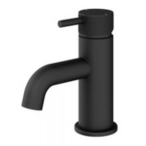 Abacus Iso Pro Matt Black Mini Basin Mixer Tap