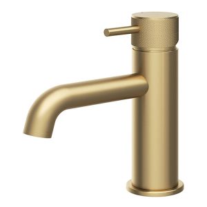 Abacus Iso Pro Brushed Brass Mono Basin Mixer Tap