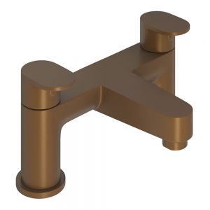 Abacus Ki Brushed Bronze Bath Filler Tap