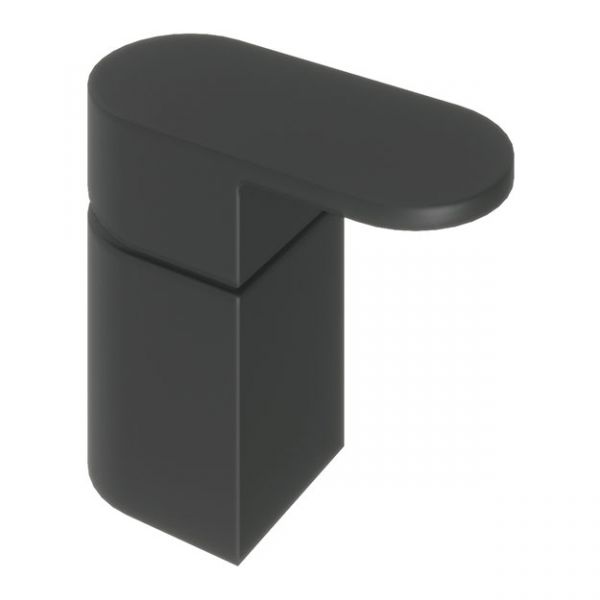Abacus Ki Matt Black Deck Mounted Single Lever Mixer Valve