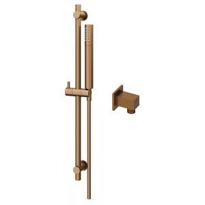 Abacus Square Brushed Bronze Riser Rail Kit