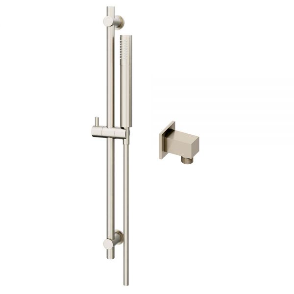 Abacus Square Brushed Nickel Riser Rail Kit