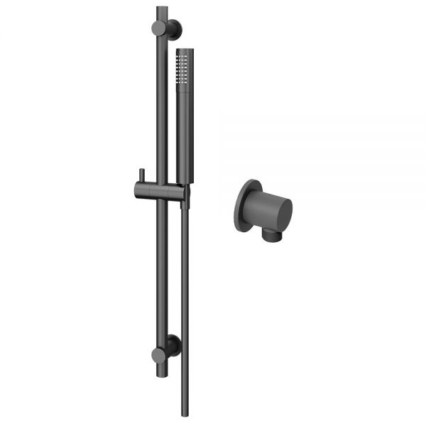 Abacus Round Anthracite Riser Rail Kit