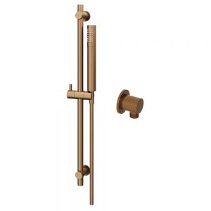 Abacus Round Brushed Bronze Riser Rail Kit