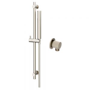 Abacus Round Brushed Nickel Riser Rail Kit