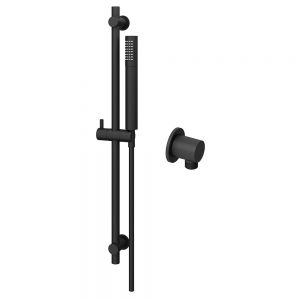 Abacus Round Matt Black Riser Rail Kit
