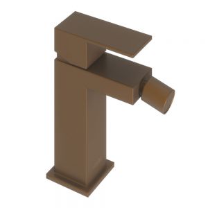 Abacus Plan Brushed Bronze Mono Bidet Mixer Tap