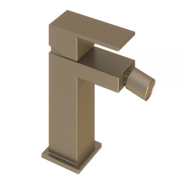 Abacus Plan Brushed Nickel Mono Bidet Mixer Tap