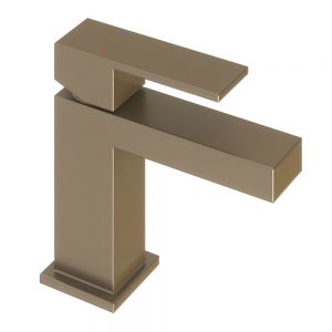 Abacus Plan Brushed Nickel Mini Basin Mixer Tap