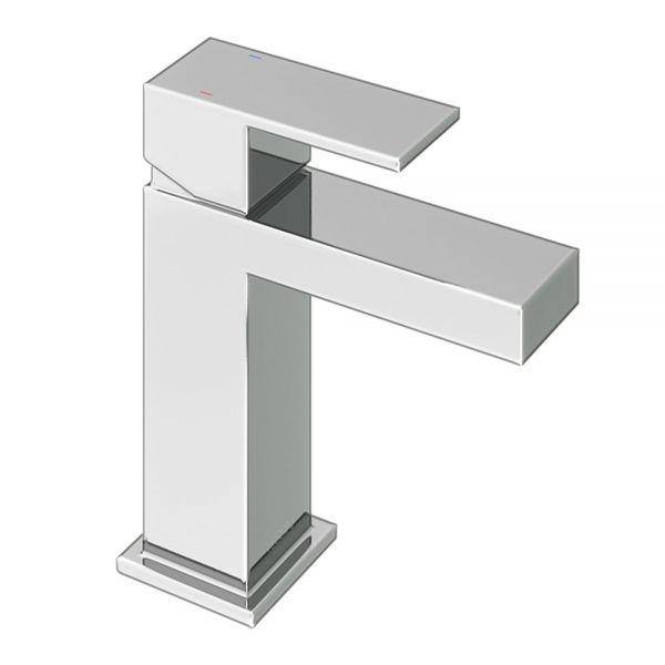 Abacus Plan Chrome Mono Basin Mixer Tap