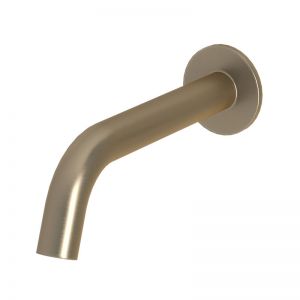 Abacus Iso Brushed Nickel Wall Mounted Bath Spout