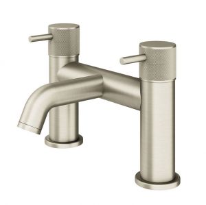 Abacus Iso Pro Brushed Nickel Bath Filler Tap