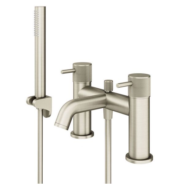 Abacus Iso Pro Brushed Nickel Bath Shower Mixer Tap