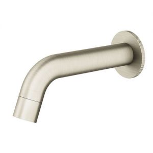 Abacus Iso Pro Brushed Nickel Wall Mounted Bath Spout